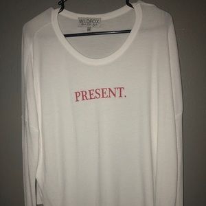 Wildfox Present Long sleeve top! Xmas